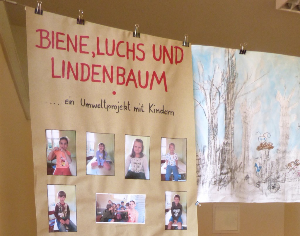 Ausstellung im AWO Kindergarten an der Ackerwand