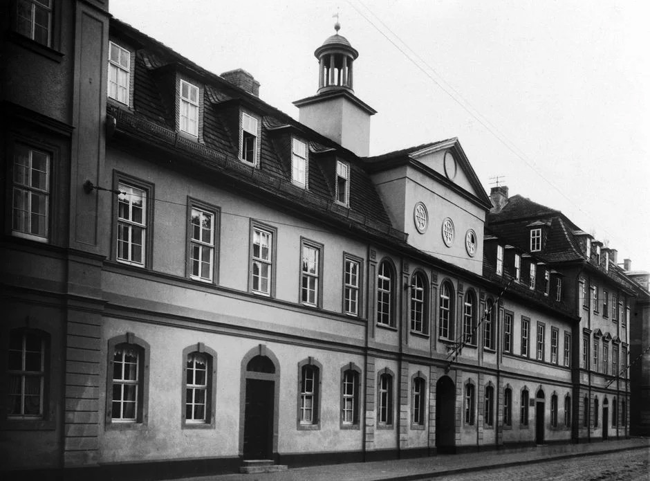 Das Jägerhaus in der Marienstraße Weimar, um 1900, Louis Held