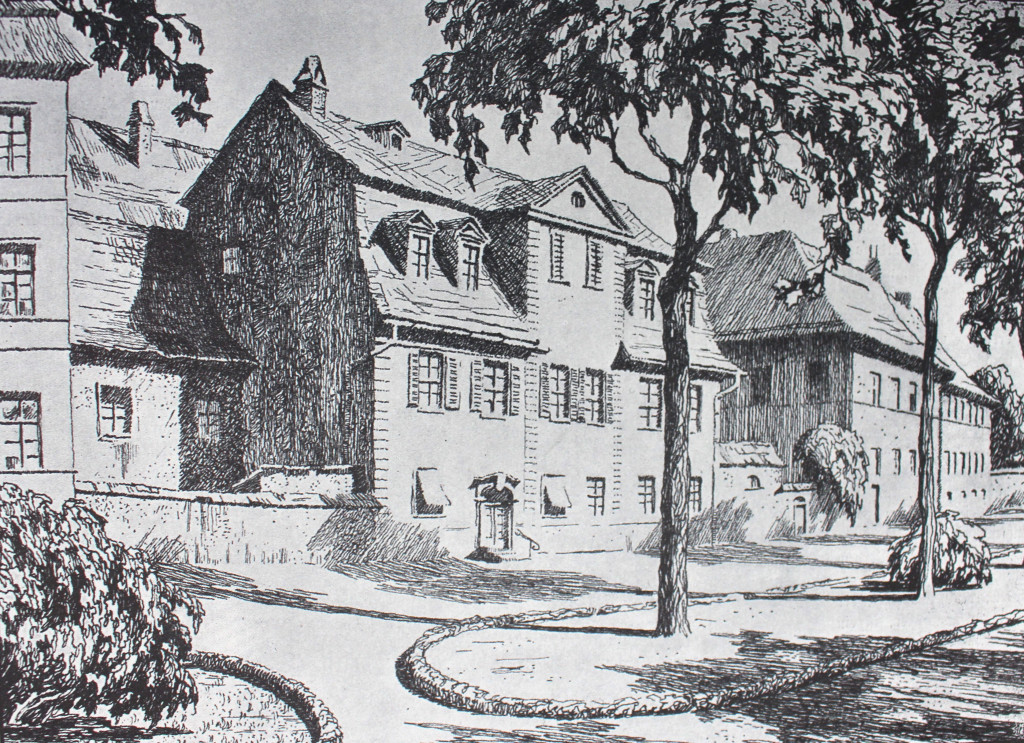 Esplanade um 1850