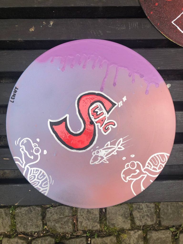 Graffitiworkshop mit Oscar Metzger