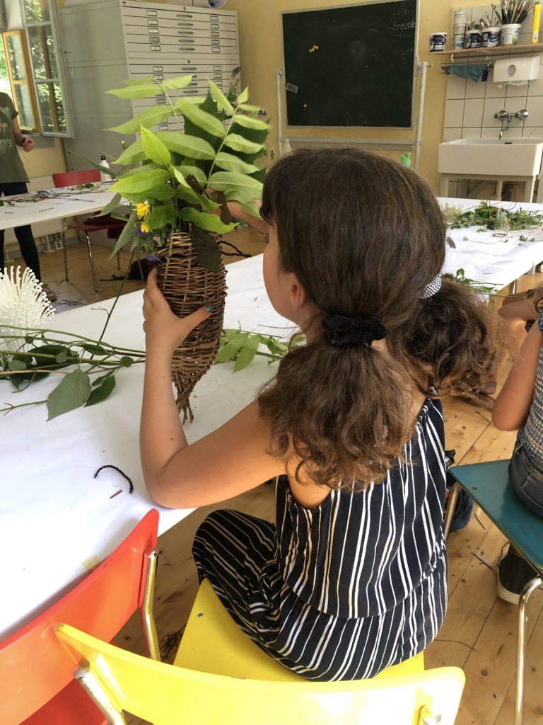 Korbflechten für Kinder