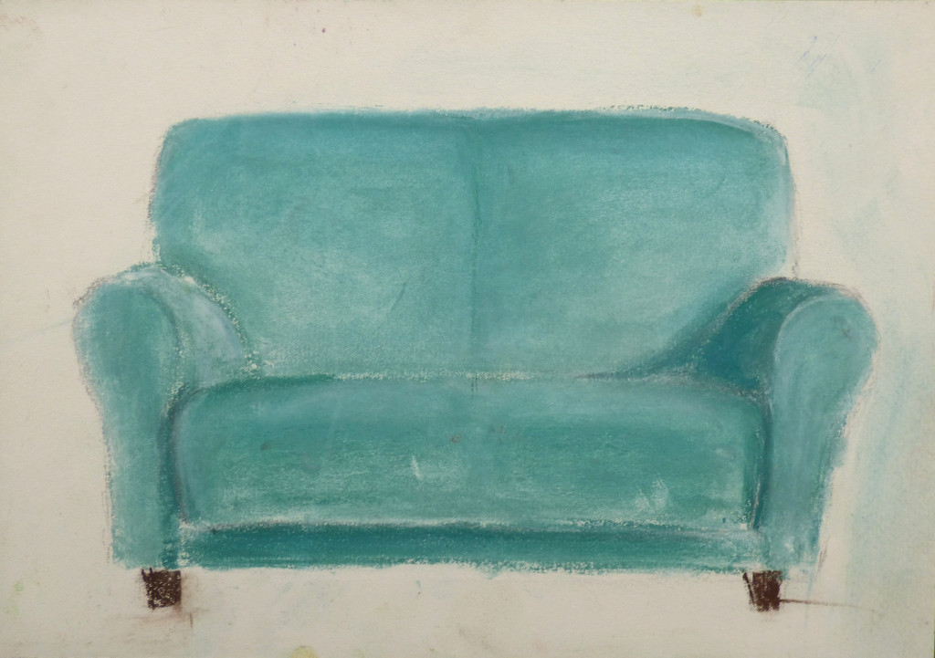 unbekannter Künstler: Sofa, o. D.